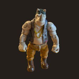 10/$25 Playmates TMNT Rocksteady Action Figure Out of the Shadows (2016) ~5”